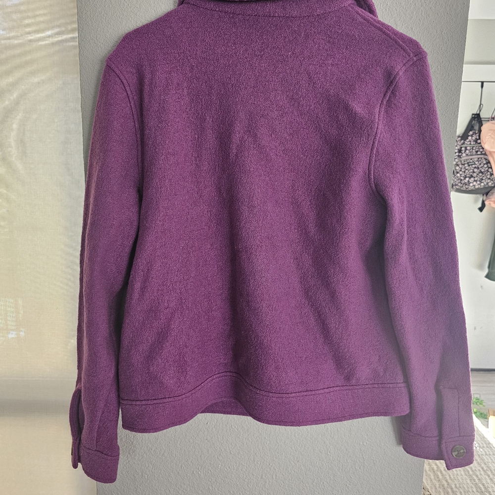Joie Vibrant Purple Utility Jacket - Picture 7 of 8